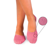Socquettes Invisibles Lin Rose cendré