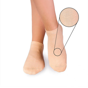 Socquettes Lin Corail