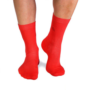 Chaussettes Coton pur Corail