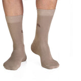 Chaussettes Coton pur Beige