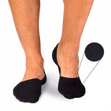 Socquettes Invisibles Lin Noir