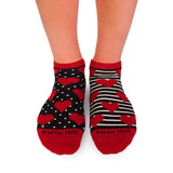 Socquettes Coton Amour Noir