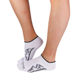 Socquettes Coton Classiques Montagnes Blanc