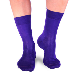Chaussettes Coton mercerisé Violet