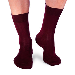 Chaussettes Coton mercerisé Bordeaux