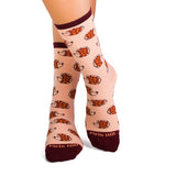 Chaussettes Coton Hérisson Rose