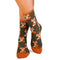 Chaussettes Coton Renard Kaki