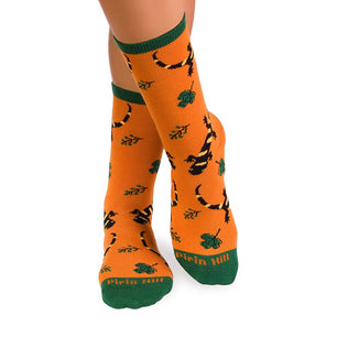 Chaussettes Coton Salamandre Orange