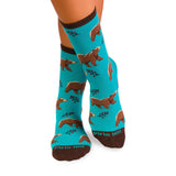 Chaussettes Coton Ours Menthe