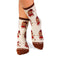 Chaussettes Coton Noël Cookies Ecru