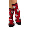 Chaussettes Coton Noël Père Noël Rouge