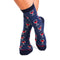 Chaussettes Coton Vin Bleu