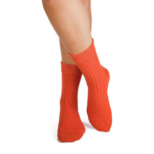Chaussettes Femme Laine mérinos Orange