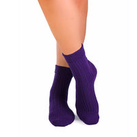 Chaussettes Femme Laine mérinos Violet
