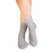 Chaussettes Laine mérinos Tresses Gris