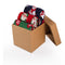 Coffret de 3 paires de Chaussettes Enfants Noël Mouffles Père Noël Bonhomme de neige