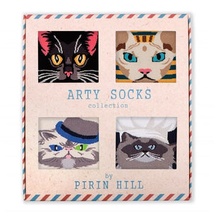 Coffret 4 paires Arty Chats