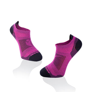Socquettes Randonnée Légères Fuchsia