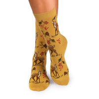 Chaussettes enfant Coton Histoires d’automne – Biche