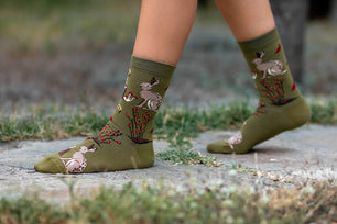 Chaussettes Coton Histoires d’automne – Lapin