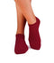 Socquettes Bambou fin Bordeaux