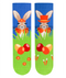 Chaussettes Enfants Lapins Vert bleu