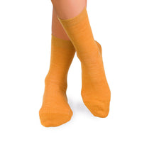 Chaussettes Laine mérinos fine Ochre