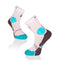 Chaussettes Tennis Fusion Blanc turquoise