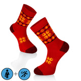 Chaussettes Active Lifestyle Rouge