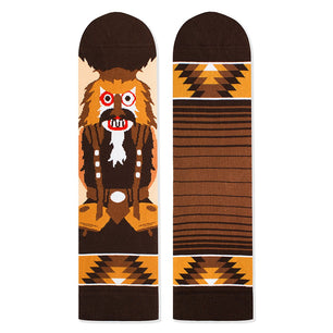 Chaussettes Arty Kukeri Marron