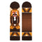 Chaussettes Arty Kukeri Marron