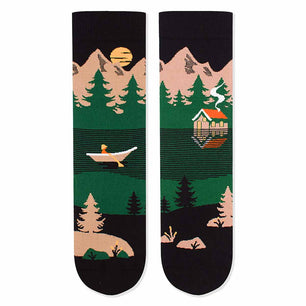Chaussettes Arty Montagne Vert