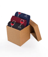 Coffret de 3 paires de Chaussettes Coton Vin