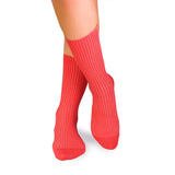 Chaussettes sans élastique Corail