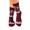 Chaussettes Enfants Laine mérinos Cadeaux Bordeaux