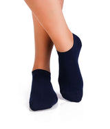Socquettes Bambou fin Bleu foncé
