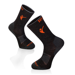 Chaussettes Randonnée légères Anthracite