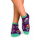 Socquettes Coton fin Herbes Violet