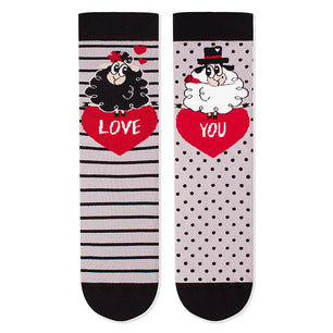 Chaussettes Arty Les Amoureux Gris