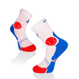 Chaussettes Tennis Fusion Blanc bleu