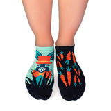 Socquettes Enfants Lapins Bleu foncé menthe