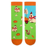 Chaussettes Enfants Georges le Capybara Vert