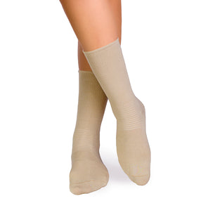 Chaussettes pour diabétiques Beige