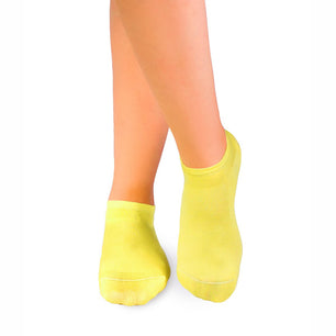 Socquettes Coton mercerisé - jaune
