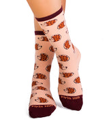 Chaussettes Coton Hérisson Rose