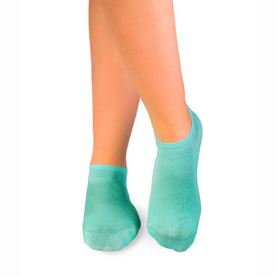 Socquettes Coton mercerisé - turquoise