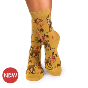 Chaussettes Coton Histoires d’automne – Biche