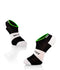 Socquettes Cyclisme Meryl® Skinlife Noir blanc
