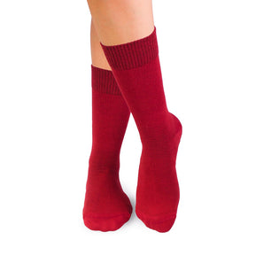 Chaussettes pour diabétiques  '24 Bordeaux