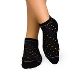 Socquettes Bambou fin Arc-en-ciel 1